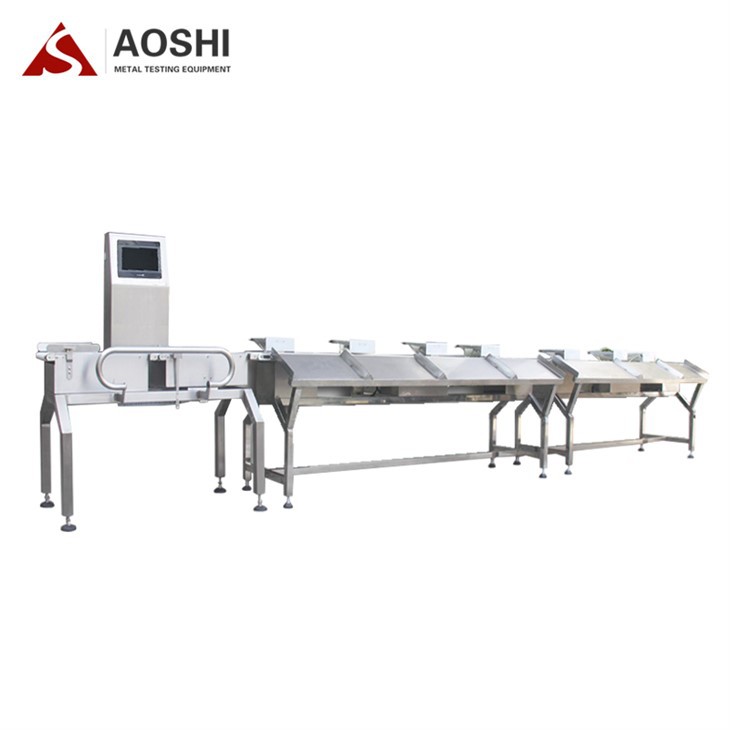 Máquina de classificação de peso de sete níveis