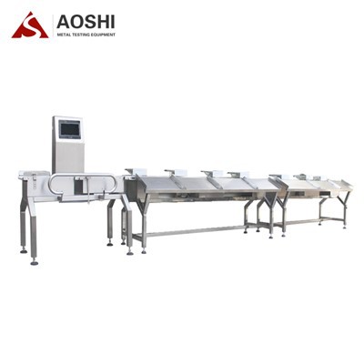 Máquina de classificação de peso de sete níveis