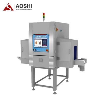 Comida para detector de metais por raio X